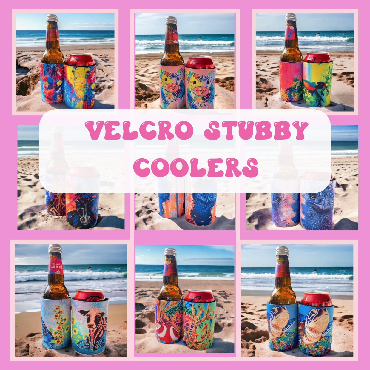 Velcro Stubby Coolers
