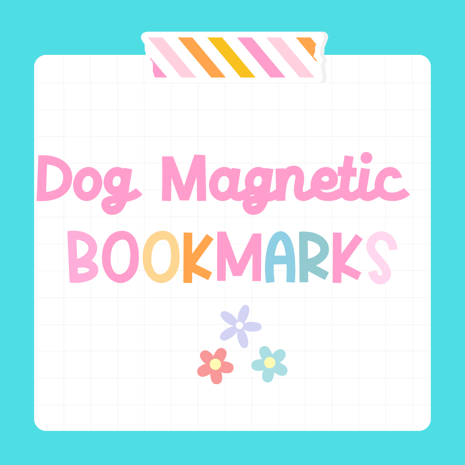 Dog Magnetic Bookmarks